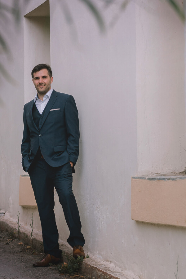 Γάμος Ανδρέα & Γεωργίας - Ο γαμπρός