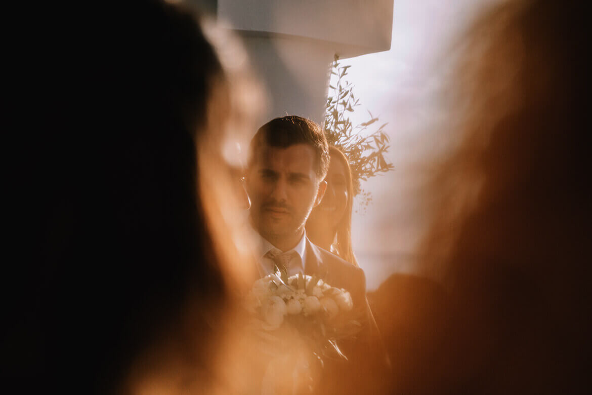 Γάμος Ανδρέα & Γεωργίας - Ο γαμπρός περιμένοντας την νύφη