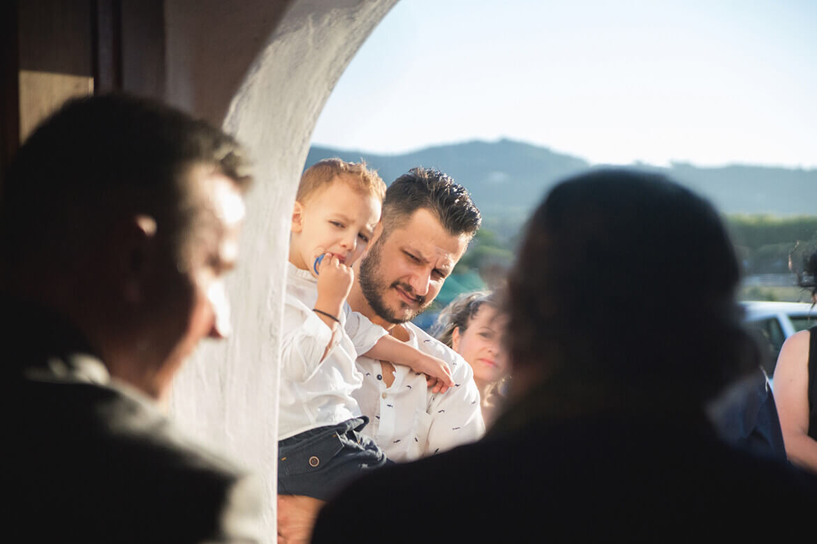 Βάφτιση Αρίστου - Ο νονός