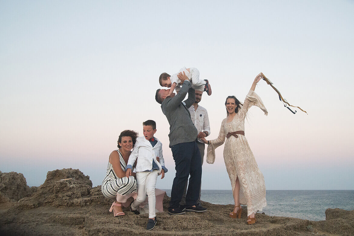 Βάφτιση Αρίστου - Οικογένειακή φωτογραφία