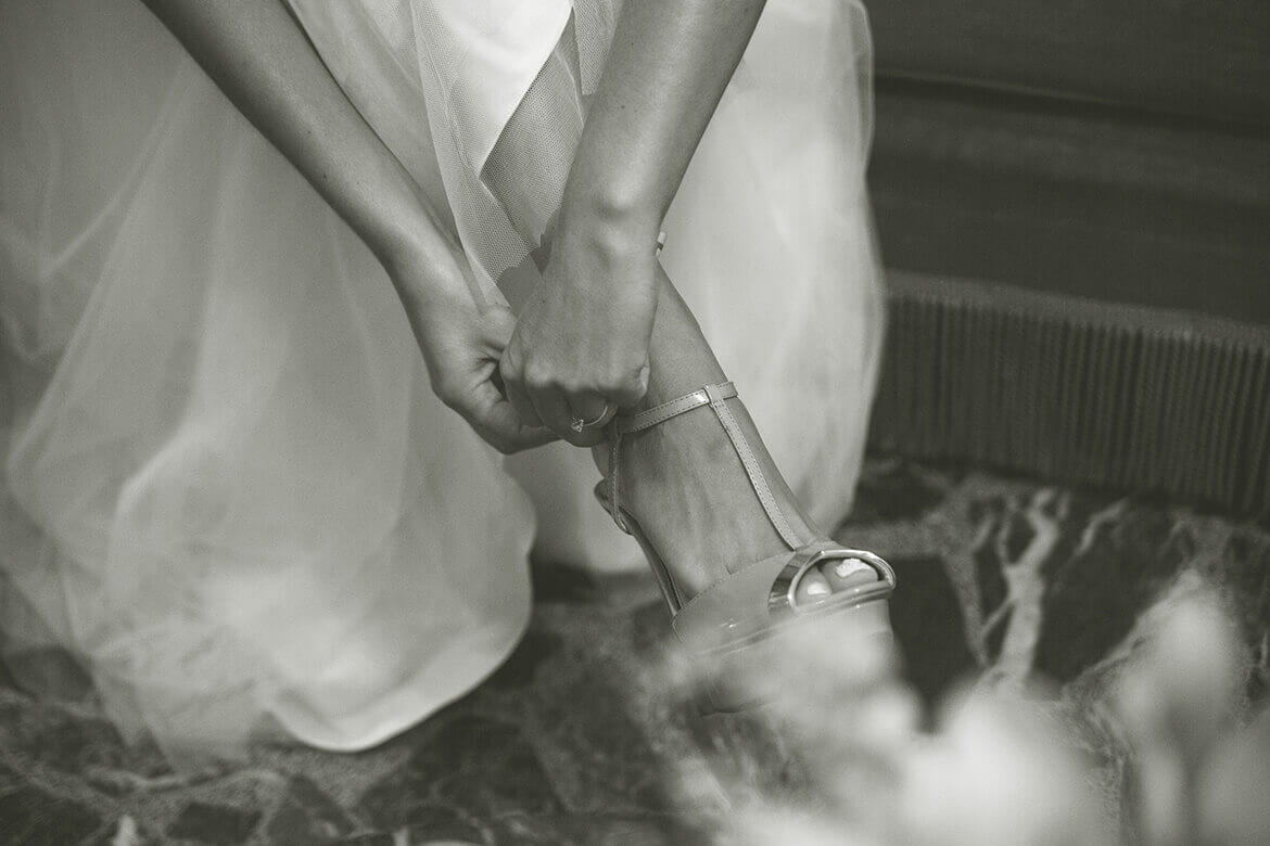 Γάμος Ηρακλή & Ειρήνης - Η γόβα της νύφης