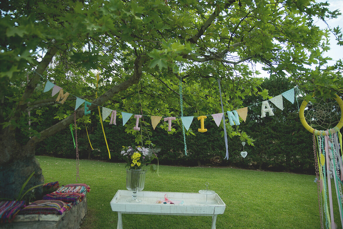 Βάφτιση Μελιτίνας - Ο κήπος