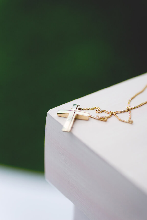 Βάφτιση Μελιτίνας - Ο βαφτιστικός σταυρός